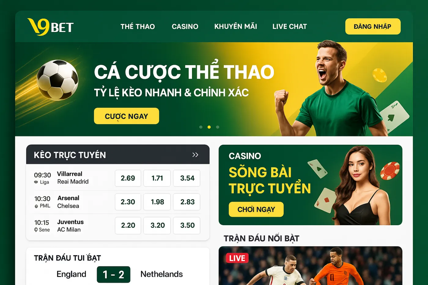 Hình ảnh Trai Nghiem Giao Dien V9bet Chuan Uiux Da Nen Tang Toc Do Sieu Nhanh trong bài viết V9bet. V9bet - Hình ảnh minh họa về trên V9BET.
